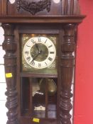 A Vienna-style wall clock (A/F)