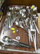 A large quantity of Dansk Designs (Denmark) stainless steel flatware designed by Jens Harald