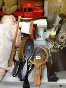 A parcel of dressing table items & souvenir items etc