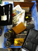 A good parcel of small collectables including trench art paper knife, pocket scales, vintage