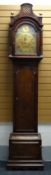 A LATE EIGHTEENTH CENTURY LONDON LONGCASE CLOCK mahogany encased and inscribed William Hannington of