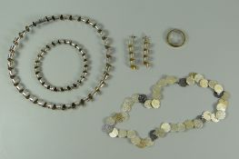 A PARCEL OF CONTEMPORARY DESIGNER JEWELLERY including cased Martyn Pugh - Goldsmith & Silversmith