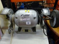 Hilker 6 ins bench grinder E/T