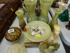 Parcel of ornamental onyx