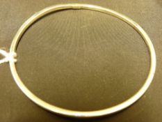Sterling silver bangle