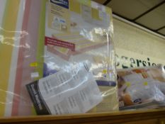 Meradiso still packaged folding bed with a child's bed set of duvet and pillow