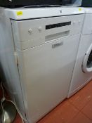 Montpelier slimline undercounter dishwasher E/T