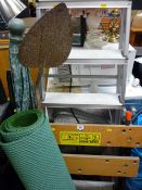 Black & Decker Workmate, stepladders, garden tools etc