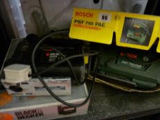 Bosch PST 700-PAE jigsaw and a Black & Decker scrolling jigsaw E/T