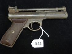 'The Webley Senior' vintage air pistol
