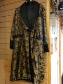 Fine vintage smoking jacket, purchased Hong Kong in 1950s