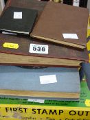 'My First Stamp Outfit' vintage box with quantity of loose stamps and stamp albums, one pocket album