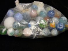 Small parcel of marbles
