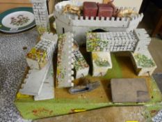 Old child's toy fort