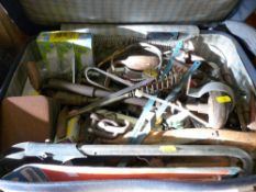 Suitcase of garage hand tools