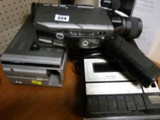 Ferguson Videostar portable camera recorder, Videostar AC adaptor etc