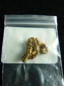 A RARE CLOGAU WELSH GOLD SINGLE NUGGET, 5.72 grms