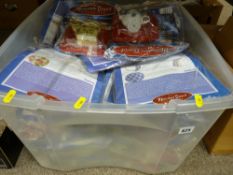 Large crate of collectable miniature ceramic teapots etc