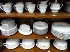 Sixty plus piece Noritake 'Savannah' dinner and tea service