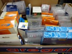 Box of printer ink cartridges - Pro-jet, Jet-tech, Epson and Tesco