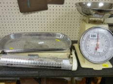 Two sets of vintage kitchen scales