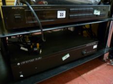 Rotel RT-930AX AM/FM stereo tuner and a Cambridge audio digital analogue converter E/T