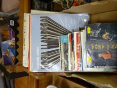 Collection of LP and 45rpm records, Welsh artists and others