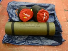 Eurohike single inflatable bed and other camping equipment