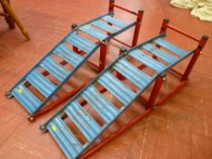 Pair of car ramps