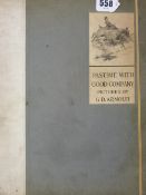 G D Armour 'Past Time with Good Company', published by Country Life, printed by Hudson & Kearns,