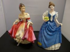 Two Royal Doulton figurines 'Southern Belle' HN2229 and 'Helen' HN3601