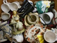Quantity of ornamental figurines, stationery and commemorative ware