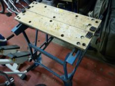 Black & Decker folding workbench