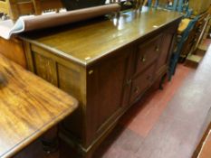 Vintage oak sideboard