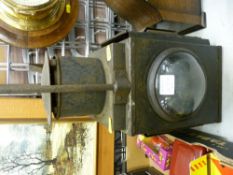 Vintage railway lamp