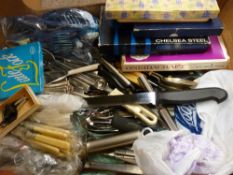 Good box of stainless steel and other cutlery