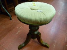 Rise and fall music stool