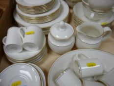 Parcel of neat gilt edged Marks & Spencer dinnerware