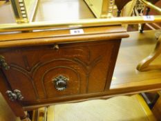 Polished telephone table