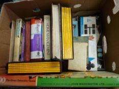 Mixed box of books and board games etc