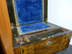 Inlaid writing slope