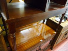 Two door floorstanding entertainment cabinet, telephone table etc