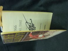 'Geoff Hurst My Autobiography', signed autographed copy of his book