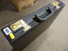 Gent's black briefcase