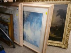 Quantity of framed pictures and prints