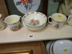 Quantity of Royal Doulton Bunnykins china