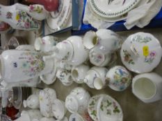 Collection of ornamental Aynsley china, mostly 'Wild Tudor'