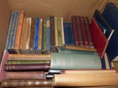 Box of mainly vintage books