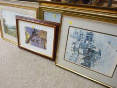 Quantity of framed pictures and prints