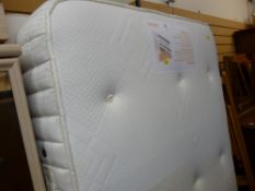 Single divan bed by John Lewis with headboard